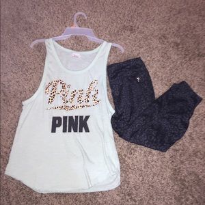 Vs tank and leggings